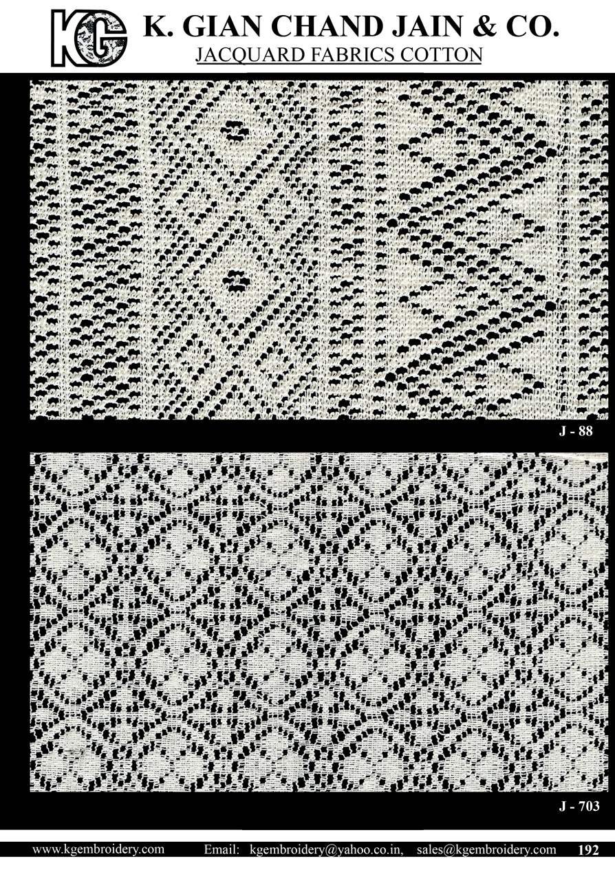 Jacquard Fabrics Cotton