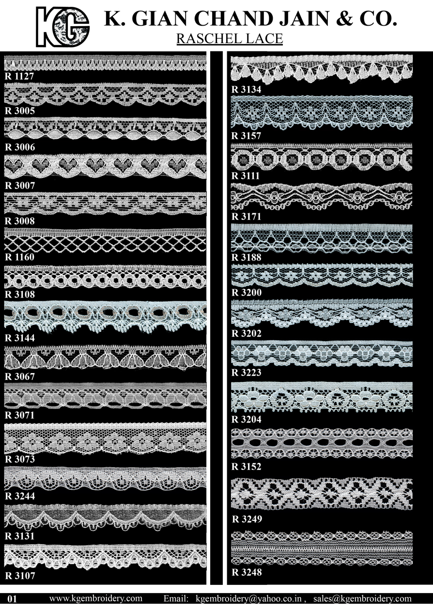 Raschel Laces
