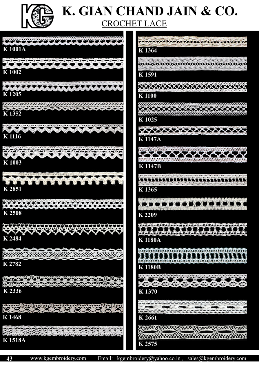 Crochet Laces