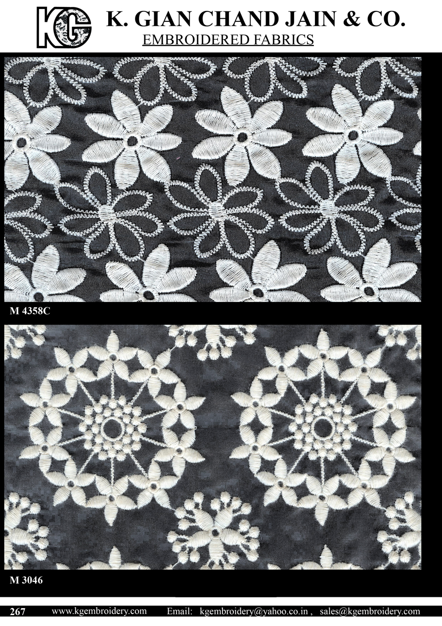 Embroidered Mesh (Imported)